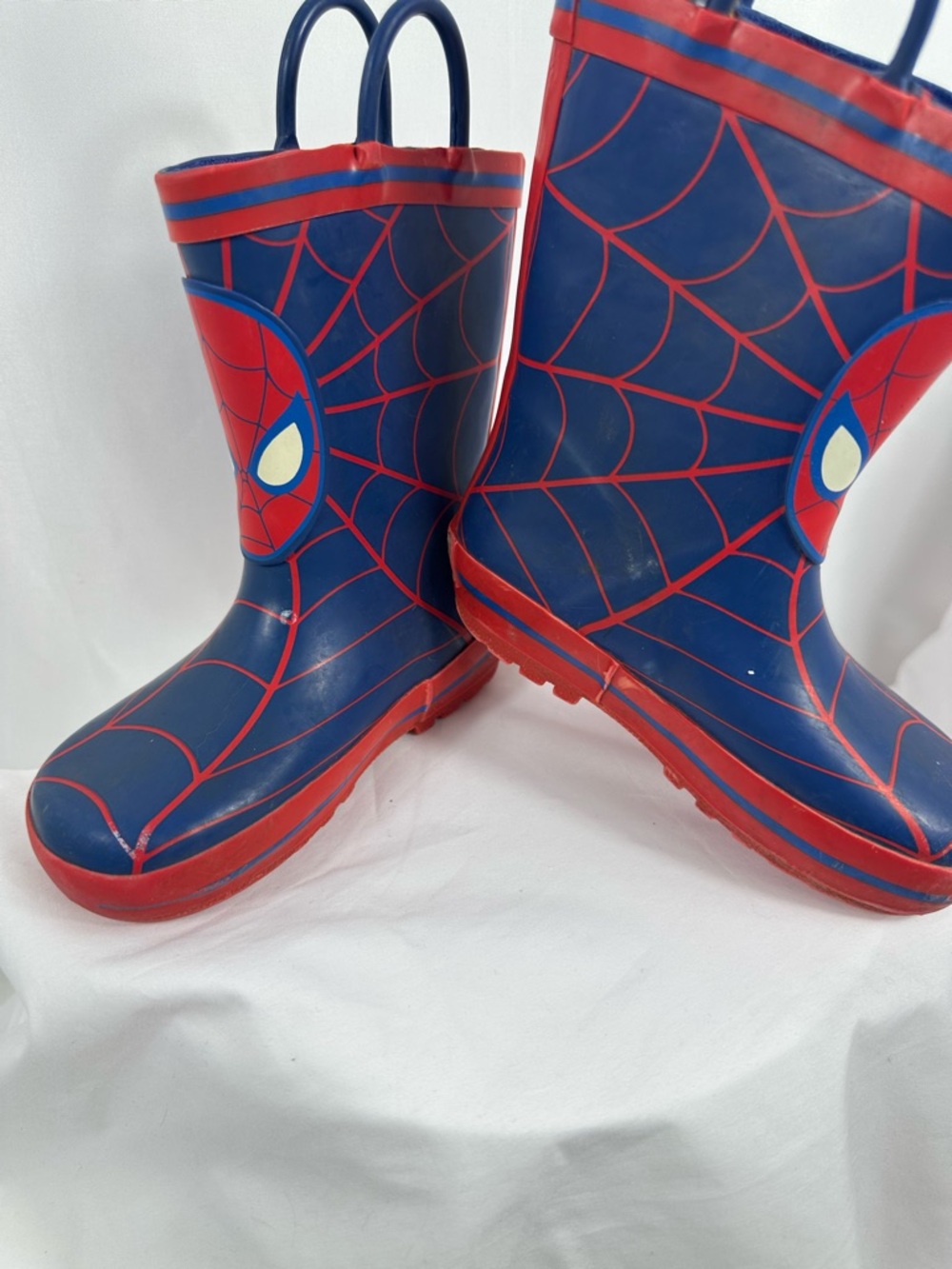 Spider-Man rain boots size 8